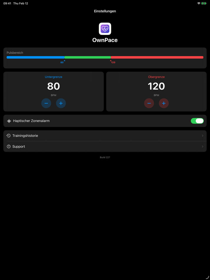 #1. OwnPace - Heart Rate Zone (iOS) 由: Martin Funk