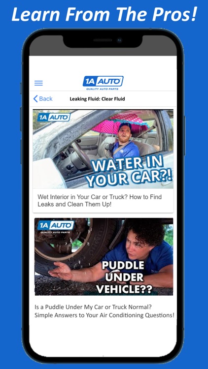 1A Auto: Parts & Repair Videos