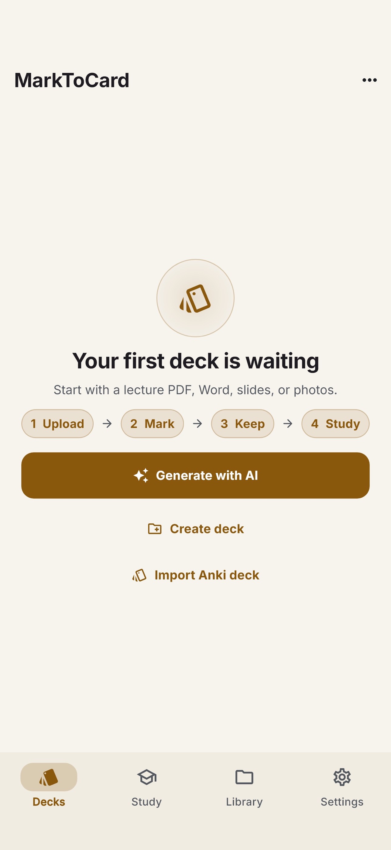 Screenshot 1 of MarkToCard