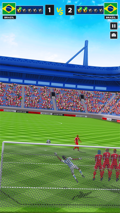 Football 2025 Penalty Kicks Screenshot