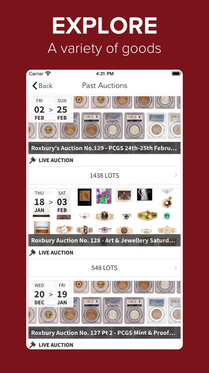 Roxburys Auction House