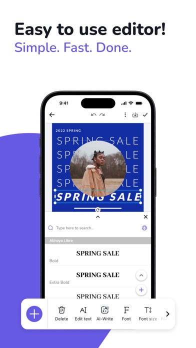 Flyer Maker & Poster Maker Screenshot