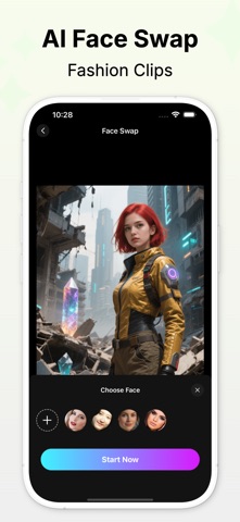 Face AI – Video Face Swap App iPhone screenshot