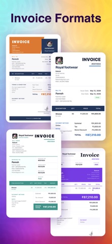 Invoice Maker & Simple Bills screenshot