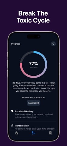 No Contact Tracker & Move On Screenshot 3 of 5