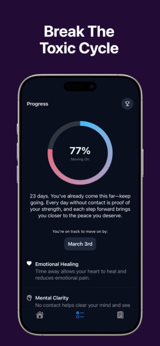 No Contact Tracker & Move On Screenshot 3 of 5