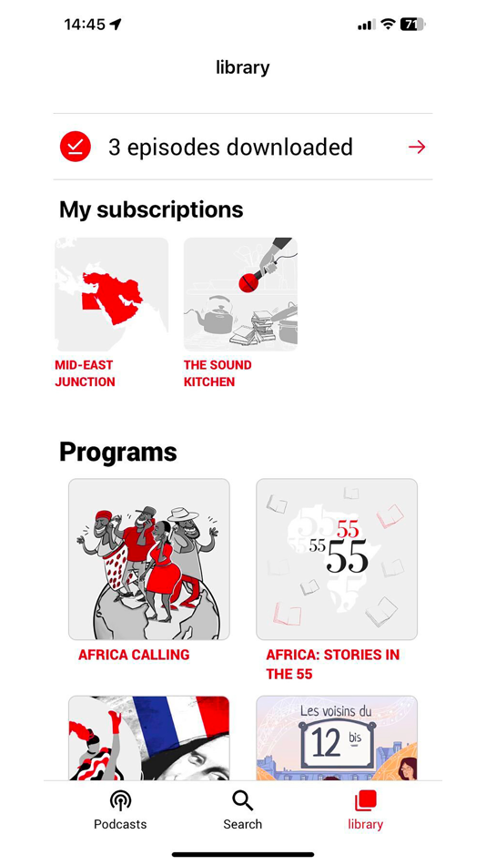 #3. RFI Pure radio (iOS) By: France Medias Monde