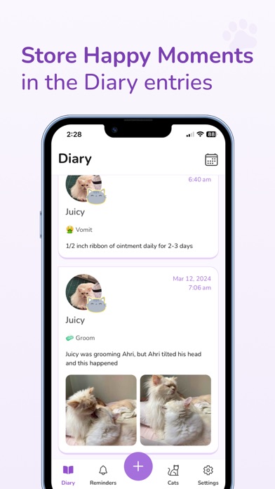 Cat Journal-Cat Care Companion Screenshot