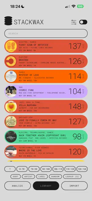 Stackwax screenshot 4