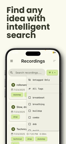 Beatboxx: Recorder & Organizer screenshot