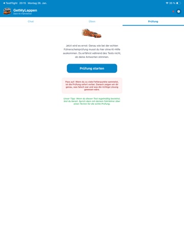 GetMyLappen - Führerschein KI iPad screenshot
