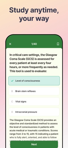 CCRN Test Prep 2026. Screenshot 2 of 5