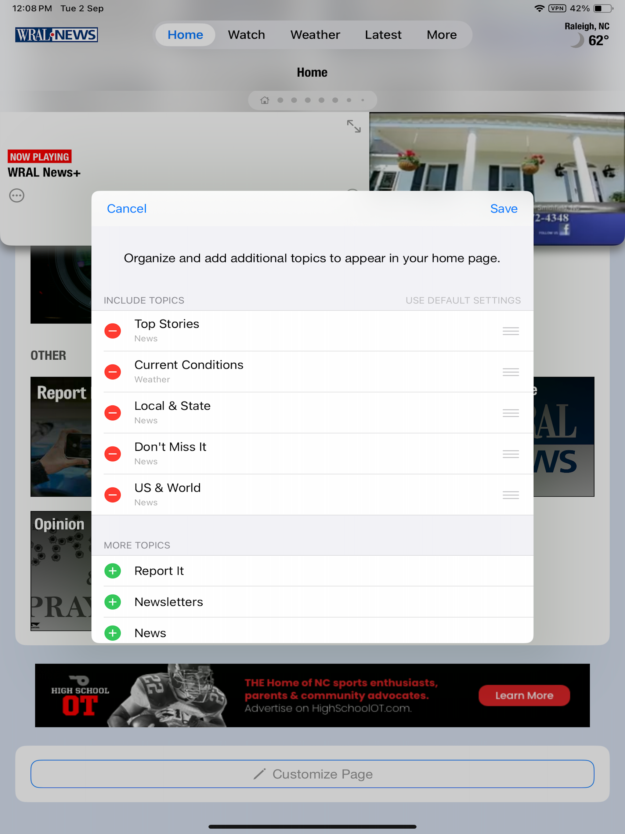 WRAL News Mobile screenshot 11