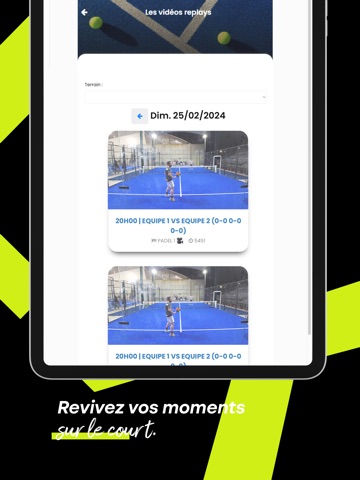 NEW PADEL CLUB iPad screenshot