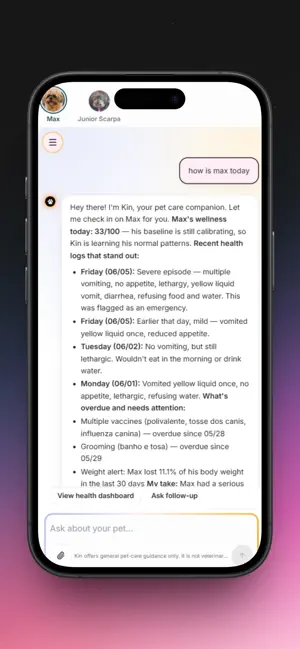 KinPet Ai screenshot 2