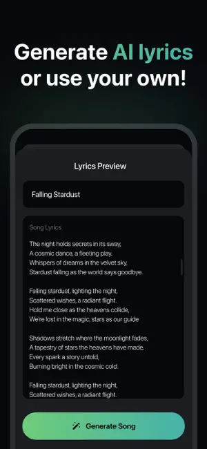 AI Song Creator & Maker - SS9 screenshot 3