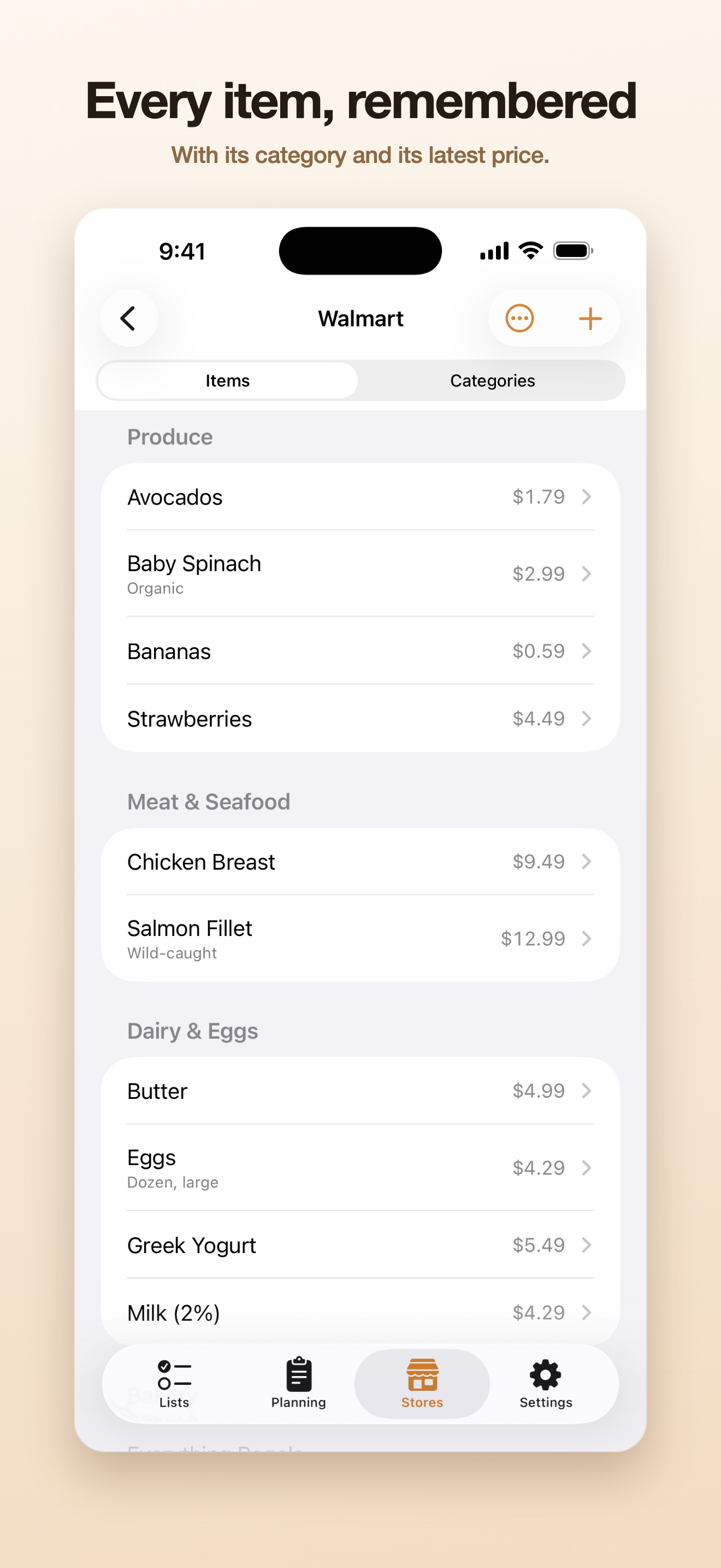 BAGL - Bring a Grocery List screenshot 2