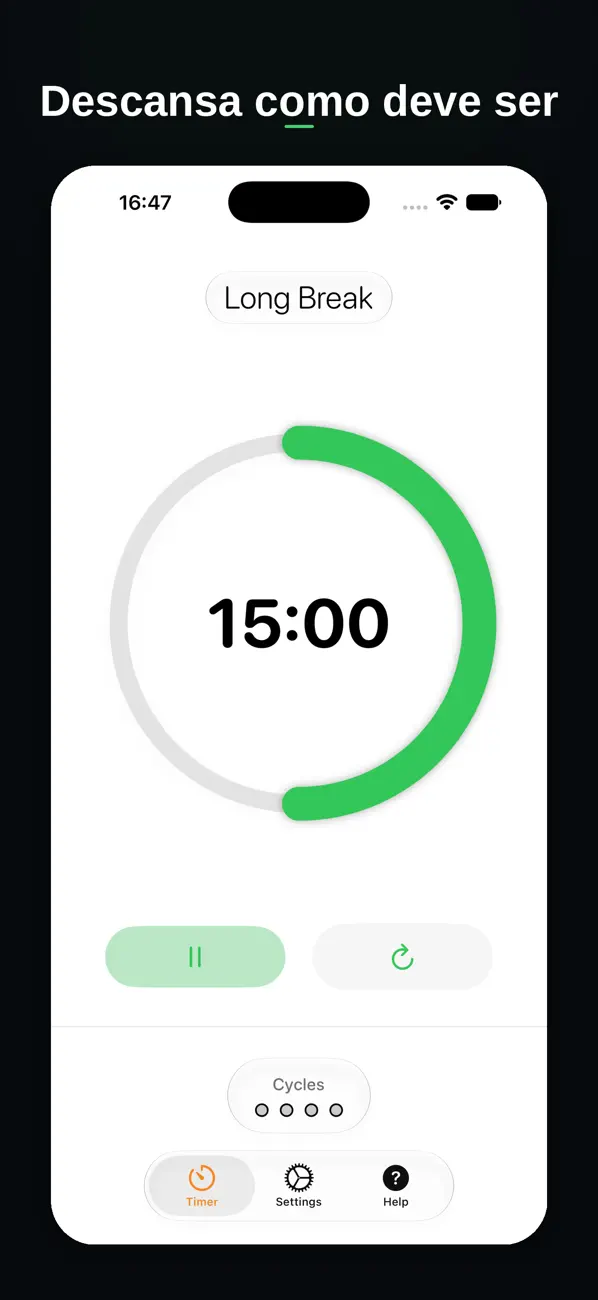 Screenshot #1 pour Focused Timer