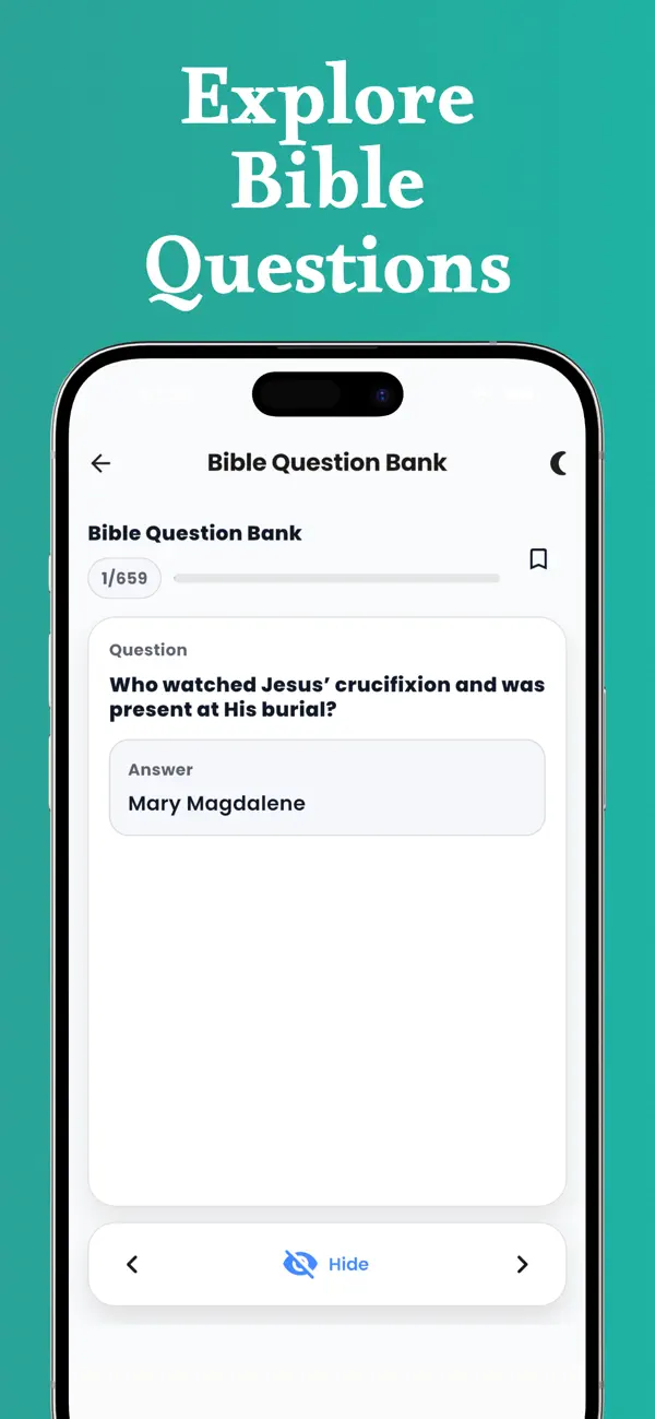 Screenshot #2 pour Bible Quiz Unlimited & Trivia