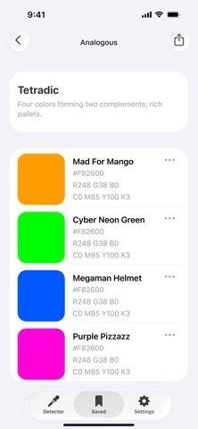 Color Identifier. Camera Screenshot 6 of 10