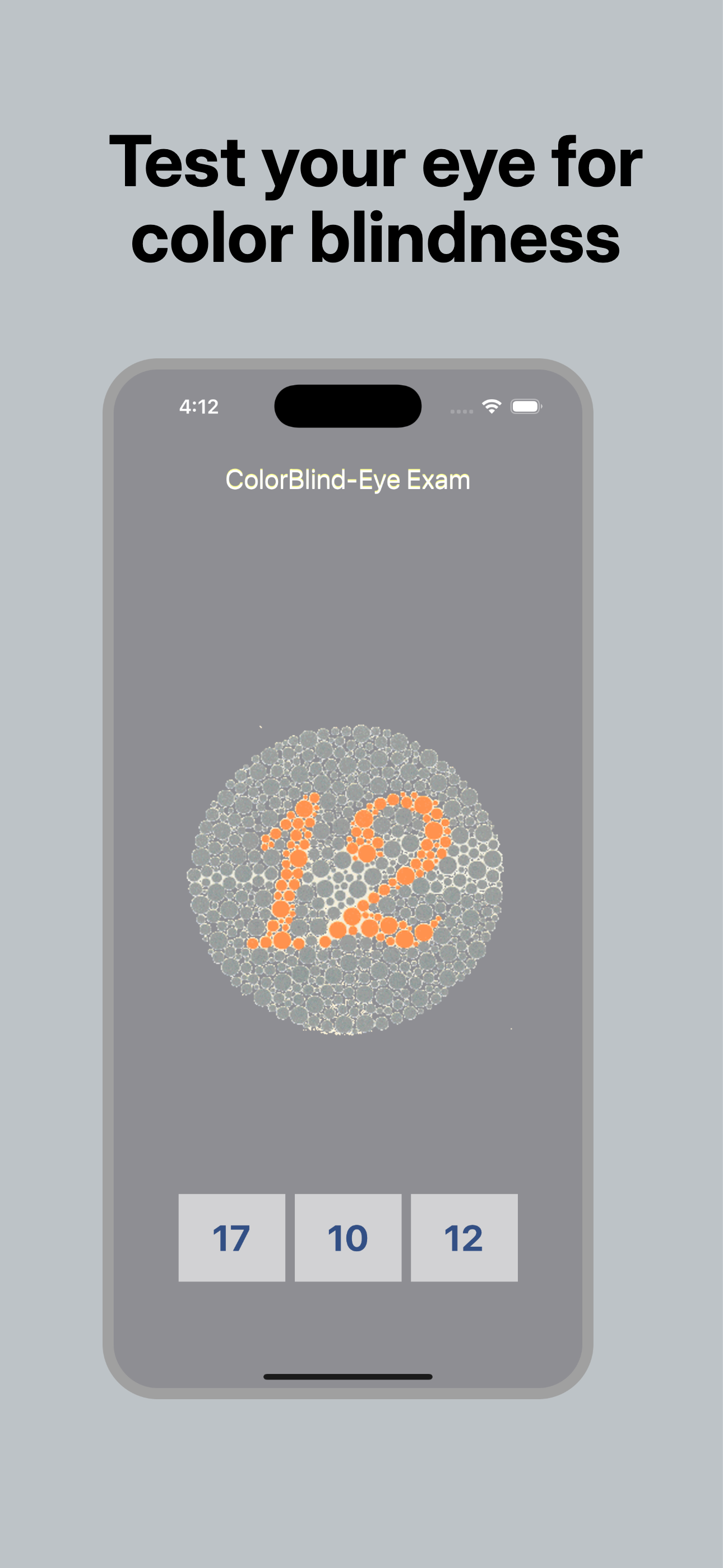 ColorBlind-Eye Exam