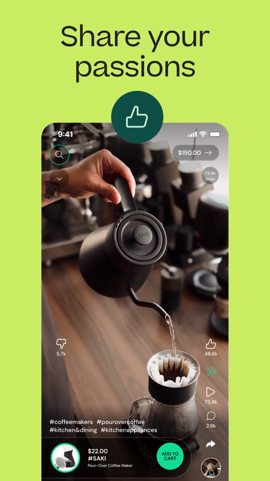 #5. Flip - Watch, Create, Monetize (iOS) Ved: Humans Inc.