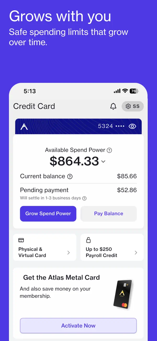 Atlas - Rewards Credit Card screenshot 3