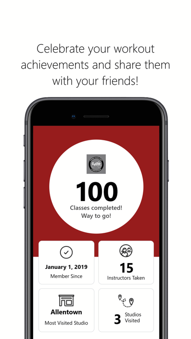 6ycle Studio iPhone screenshot 6 - Health & Fitness app
