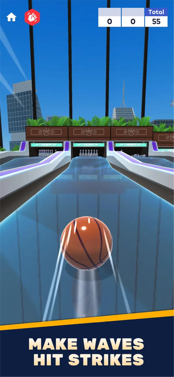 Skyline Bowling Hack screenshot 2 - iOS game interface