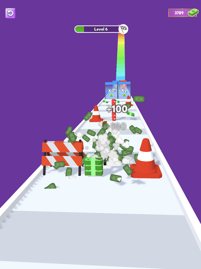 Money Collect Running 3D Game