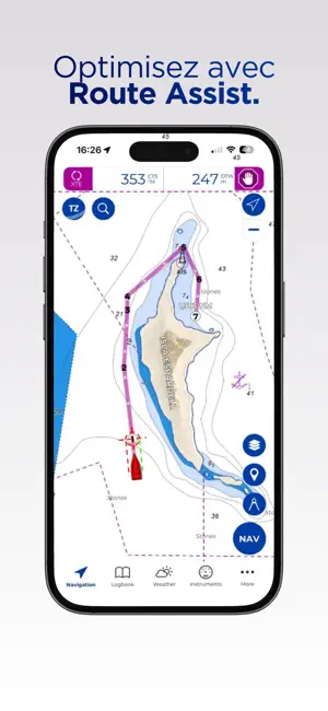 TZ iBoat – Marine Navigation iPhone screenshot 2