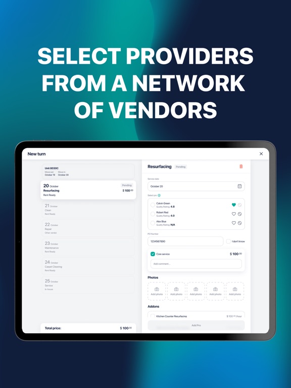 Rent Ready iPad screenshot 6 - Business app