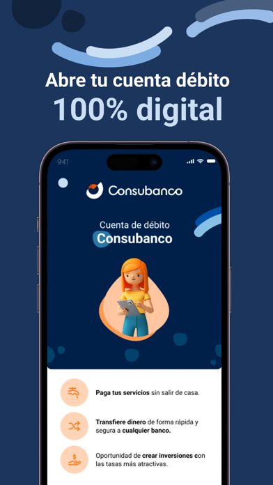 Consubanco iPhone screenshot
