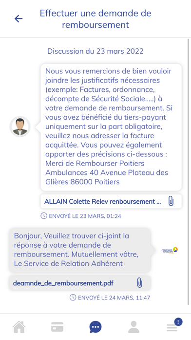 Screenshot #3 pour MU' Prévoyance Mutualiste