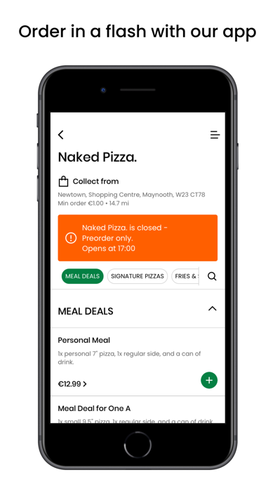 Naked Pizza Ireland Screenshot