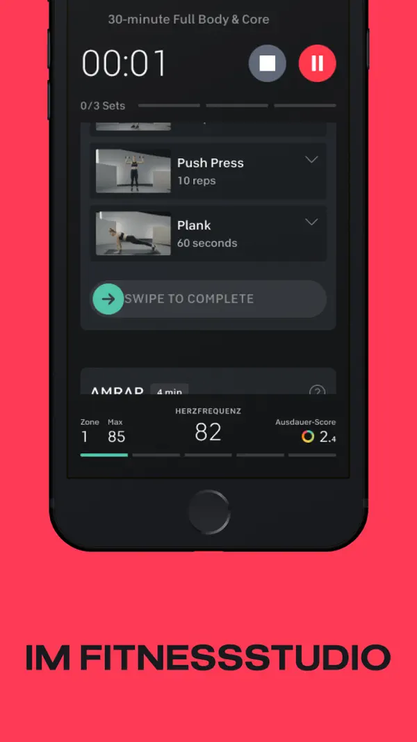 Peloton: Fitness & Workouts iPhone App Screenshot 5 – Gesundheit & Fitness