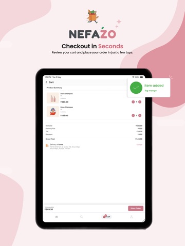Nefazo iPad screenshot 5