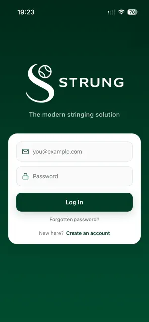 STRUNG App screenshot 1