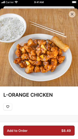 Red Panda Wok iPhone screenshot 4 - Food & Drink app