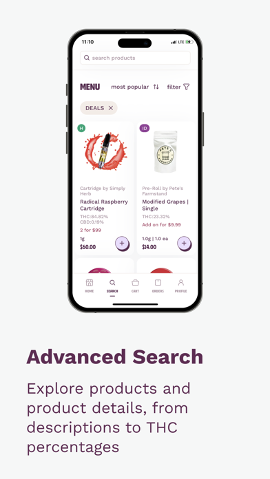JoyLeaf Dispensary iPhone screenshot 6 - Medical app