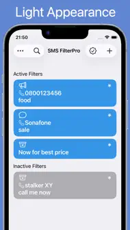 SMS FilterPro iphone bilder 1