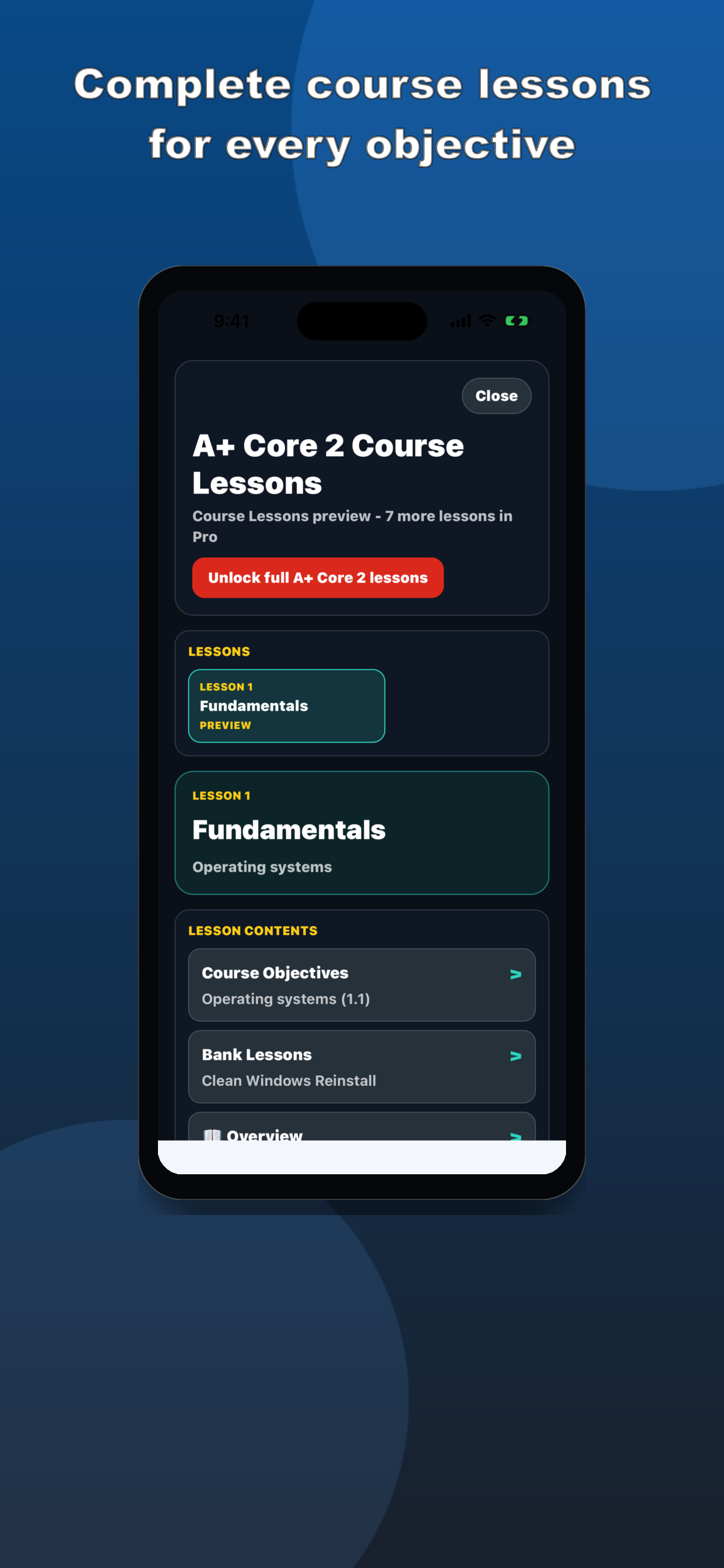 A+ Core 2 Practice Test screenshot 3