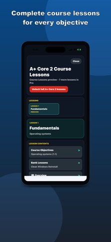 A+ Core 2 Practice Test screenshot