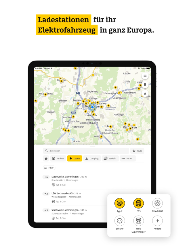 ‎ADAC Drive: Tanken Laden Route Screenshot