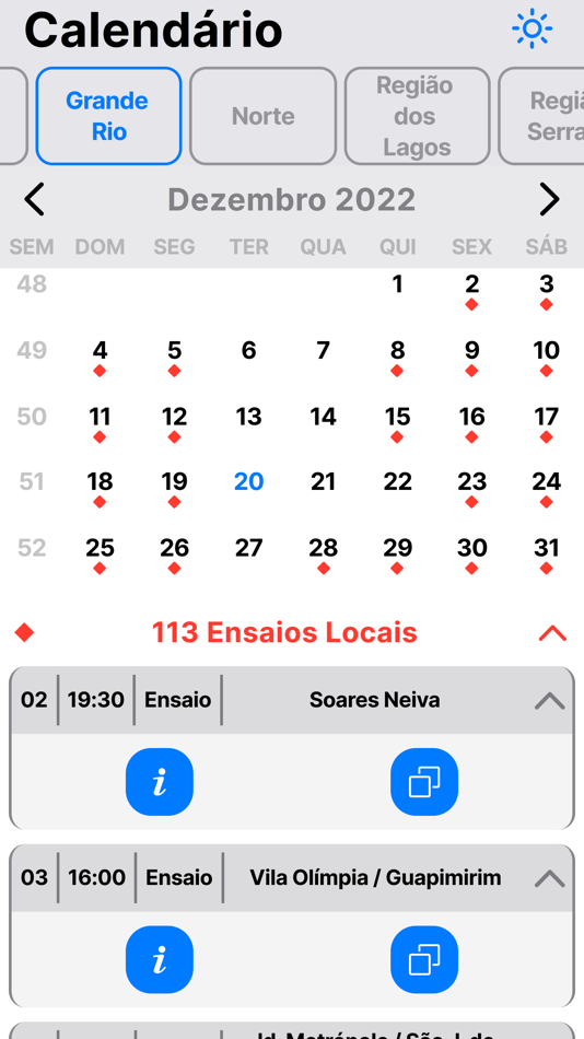 #1. CCB Musical Events RJ (iOS) Bởi: Felipe Sineider Martins