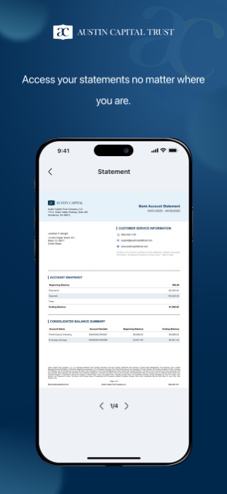 Austin Capital Trust Screenshot 3 of 6