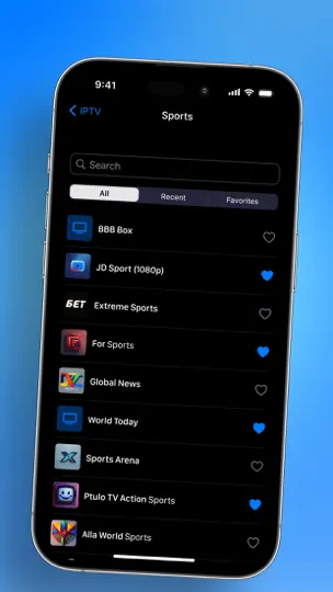 IPTV Smart Player Xtream STB iPhone Ekran Görüntüsü 5
