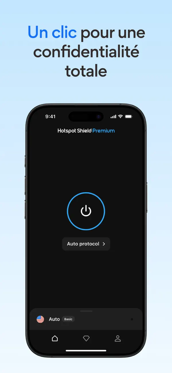 Screenshot #1 pour Hotspot Shield : Meilleur VPN