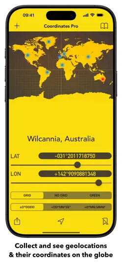 Скриншот Coordinates Pro на iPhone 1