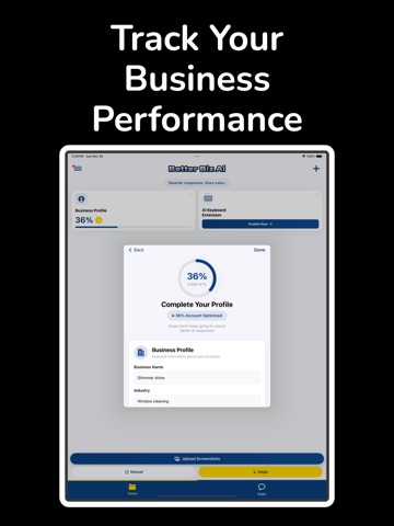 Better Biz Ai iPad screenshot